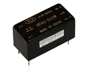 Wide voltage isolation regulated HFA3W power supply